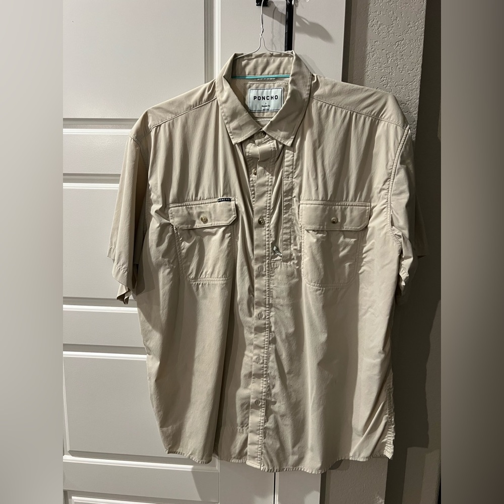 Poncho fishing shirt